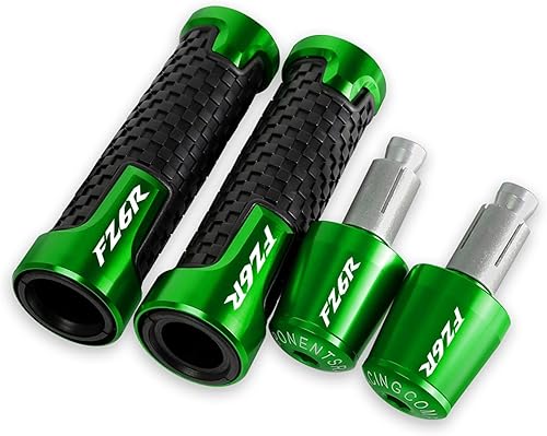 Miniatura 5 de Empuñaduras de manillar de motocicleta para Yamaha FZ6R FZ 6 R FZ-6R 2009 2010 2011-2015 2016 motocicleta antideslizante manillar bar agarre tapa