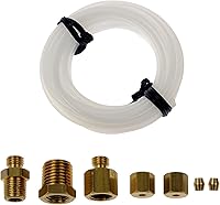 Dorman 7-902 Universal Mechanical Oil Pressure Gauge Installation Kit - Durable Copper Tubing for Hot Engines