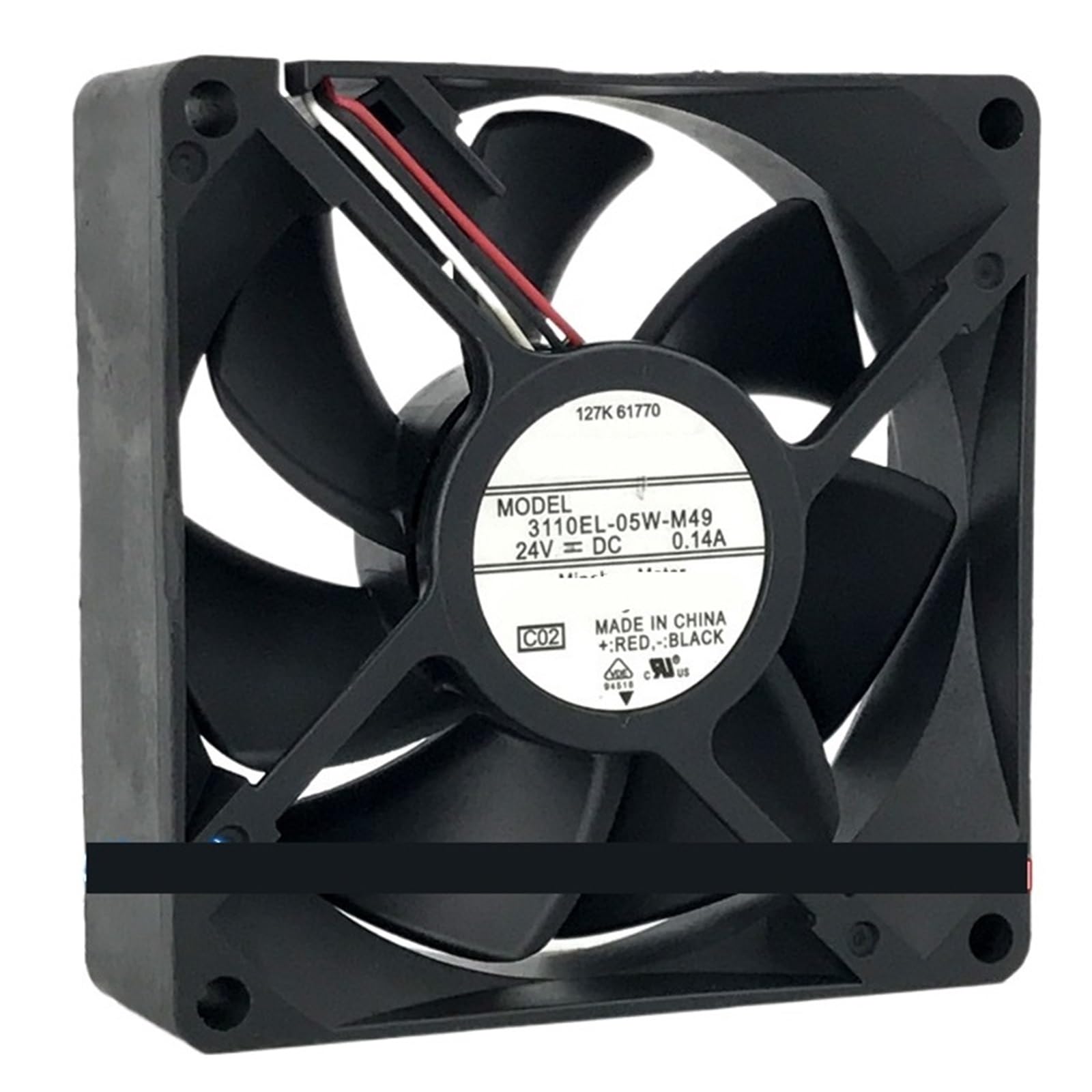 ANERTQUIH 3110EL-05W-M49 24V 0.14A 8025 80 * 25mm Cooling Fan