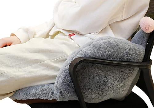 Miniatura 4 de IPENNY - Cojín suave, acogedor y afelpado para aliviar el dolor de la espalda, coxis y ciática, cojines para silla de oficina, sofá o silla de ruedas