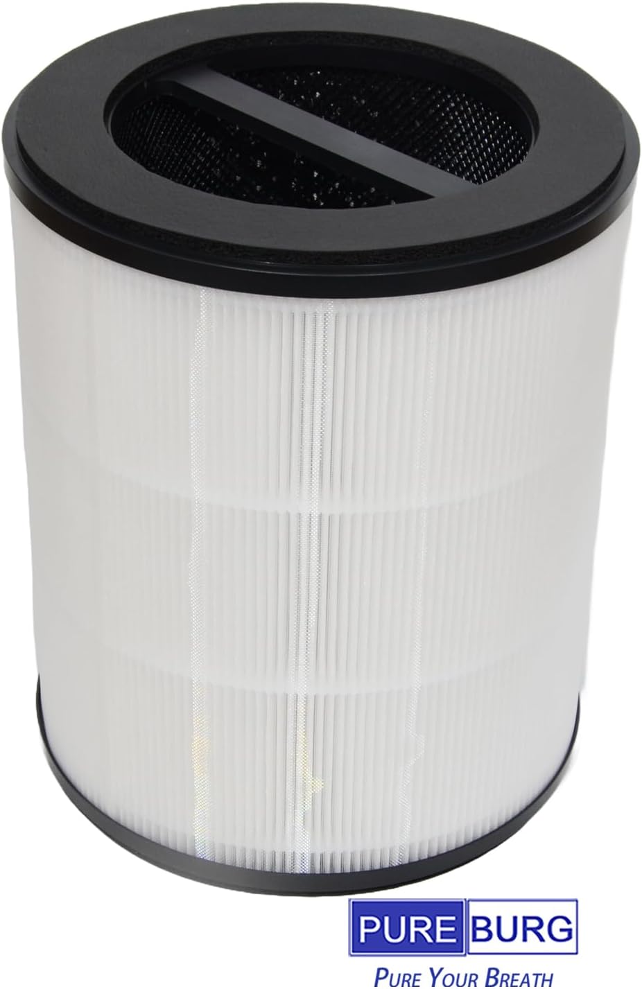 PUREBURG Replacement Filter Compatible with Oransi Mod Jr. Air Purifier (Model MJR01) Fit Blue handle only,2-Pack H13 HEPA 4-Stage Filtration Activated Carbon Air Clean - Image 2