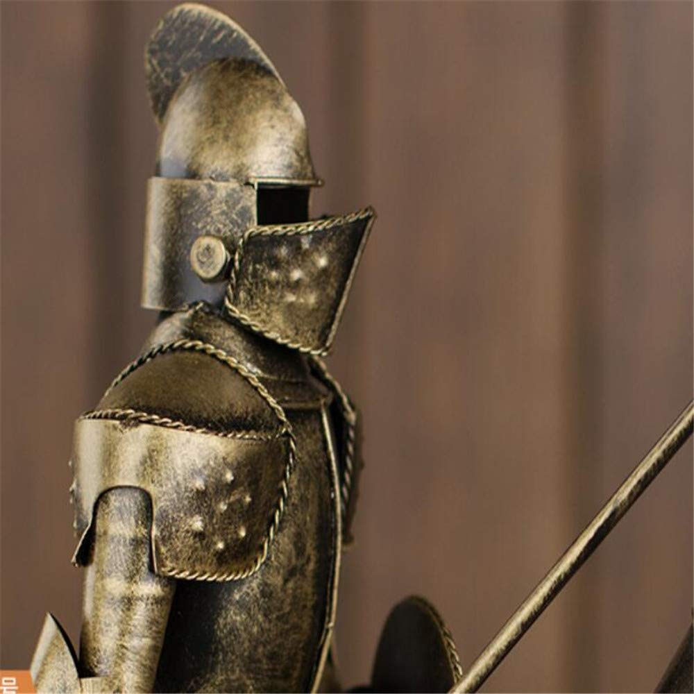 Amazon.co.jp: LULUTING 工芸品 中世のメタルアーマーナイト