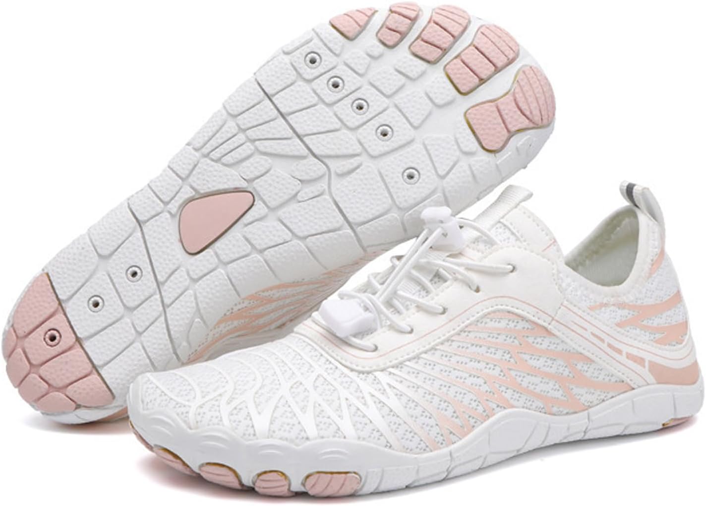 Men Women Water Shoes Quick Dry Aqua Sports Water Shoes Ultralight Anti Slip Sole Water Shoes for Swimming Diving Snorkeling and Hiking Big Size Shoes Hard Sole