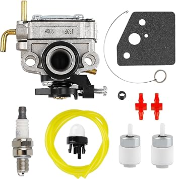 753-08323 Carburetor for Troy-Bilt TB635EC TB685EC MTD AC8 TEC 41CDZ47C799 TB685EC TB6044XP TB635EC with AC04122 Fuel Line 753-08319 Primer Bulb Kit