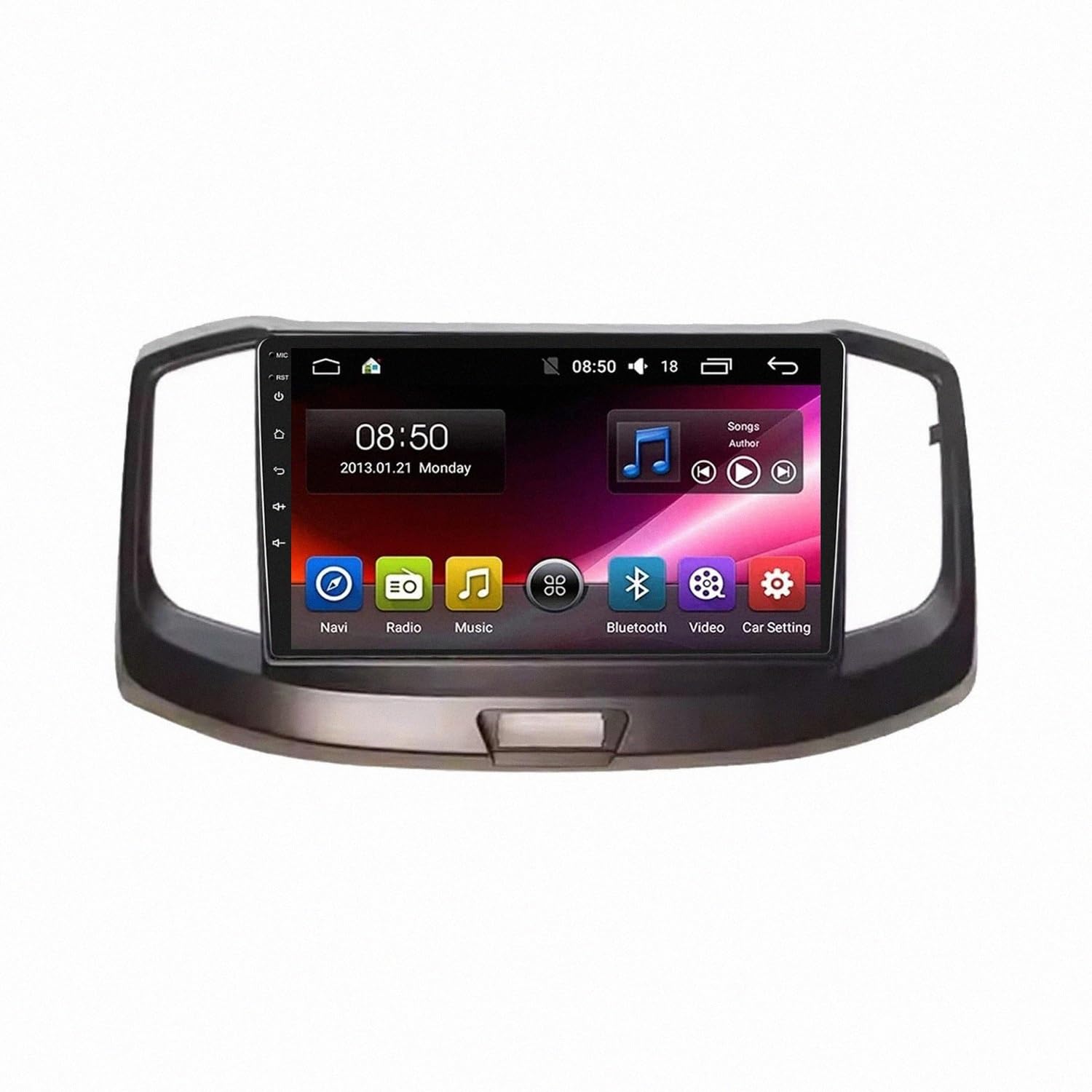 Radio de coche 2 DIN con Bluetooth para Baic Beat y control por voz Siri 8
