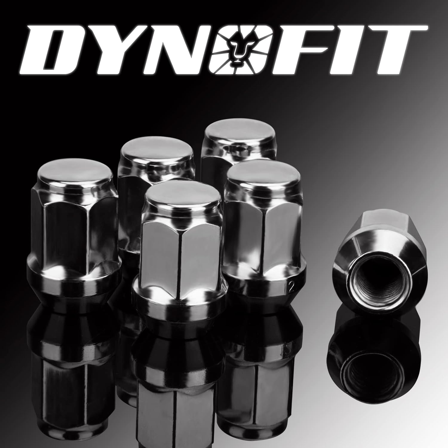 Amazing 🔥 Dynofit 1/2-20 Chrome Wheel Lug Nuts, 20 Solid 1/2x20 Conical Seat Aftermarket Lugnuts on Tuner Rims for Durango Journey Viper XJ KJ KK CJ Commander XK ZJ WJ WK Liberty TJ JK Explorer