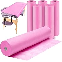 Vista 18 de Tudomro 2 rollos de sábanas desechables no tejidas para mesa de masaje, sábanas de masaje de tela no tejida, impermeable, cubierta de cama Negro