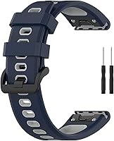 Vista 21 de Correa de reloj para Garmin Approach S62/S60, Instinct, Forerunner 945/935, Fenix 6/ GPS, correa de repuesto para reloj