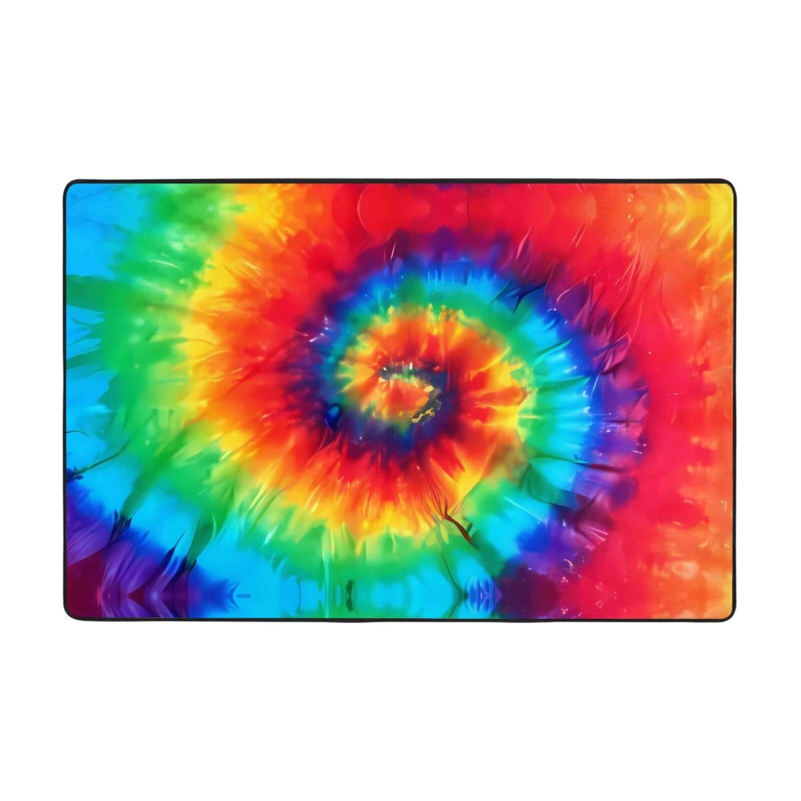 Tapis de sol en flanelle HYTTER pour salle de bain colorée