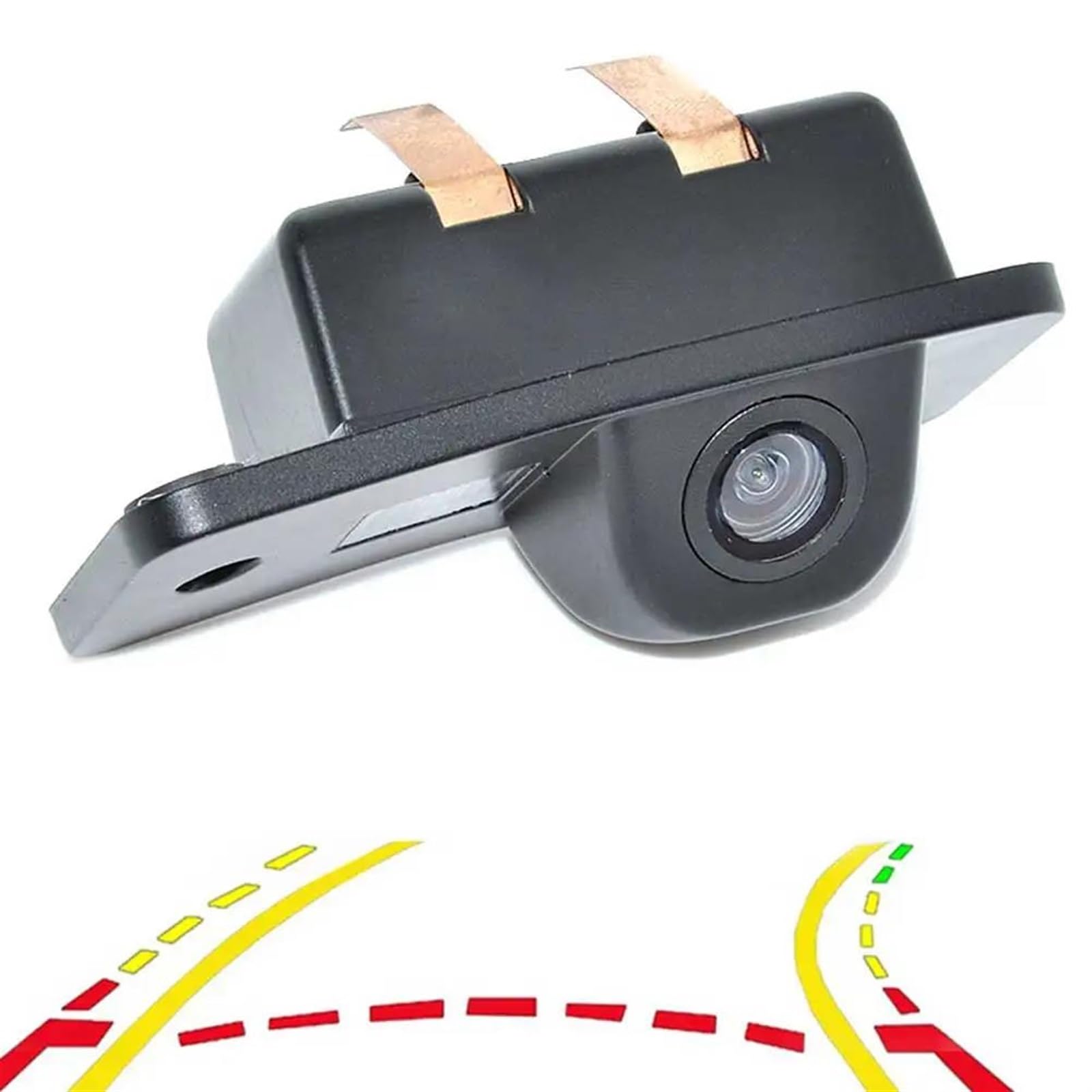 Kamera cofania inteligentna dynamiczna trajektoria tory linia parkingowa samochodowa kamera cofania cofania pasuje do kamery noktowizyjnej A3 A4 A6 A8 Q5 Q7 A6L