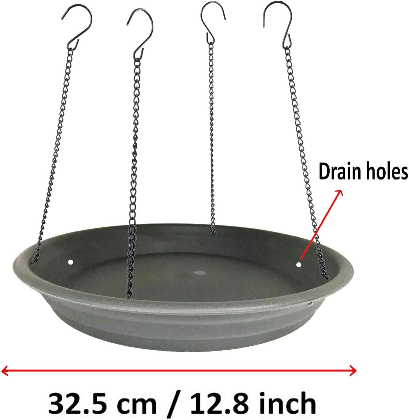 Pmsanzay Bird Seed Catcher Tray Platform Tray Bird Feeder Seed Tray Bird Feeder Hanging Tray Seed Hoop Seed Catcher & Platform Feeder. Bird Feeders and Accessories