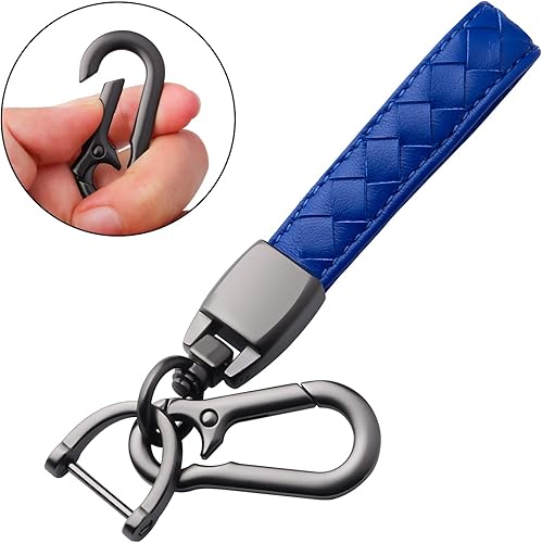 Miniatura 5 de Sindeda Funda para llavero Ford con llavero de TPU suave de alta calidad, protección completa, compatible con Ford Explorer, Mustang Fusion Escape