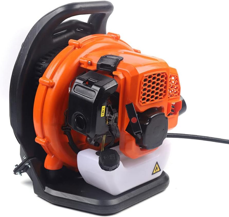 42.7CC 2-Strokes Commercial Gas-Powered Leaf Blower Backpack Blower, for Deciduous Cleaning, Road Dust Removal, Snow Blowing