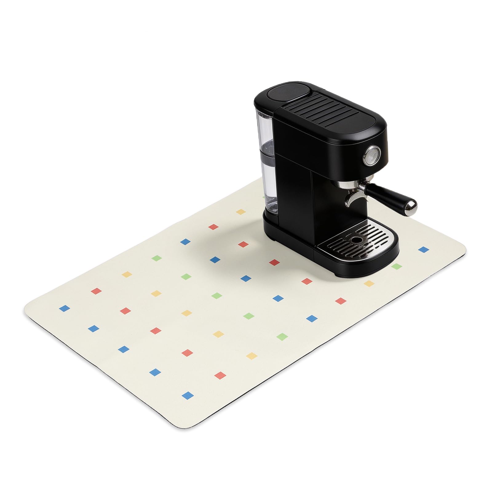 Tapete de café y accesorios de bar, alfombrilla absorbente para encimera de cocina, 31.5x19.7