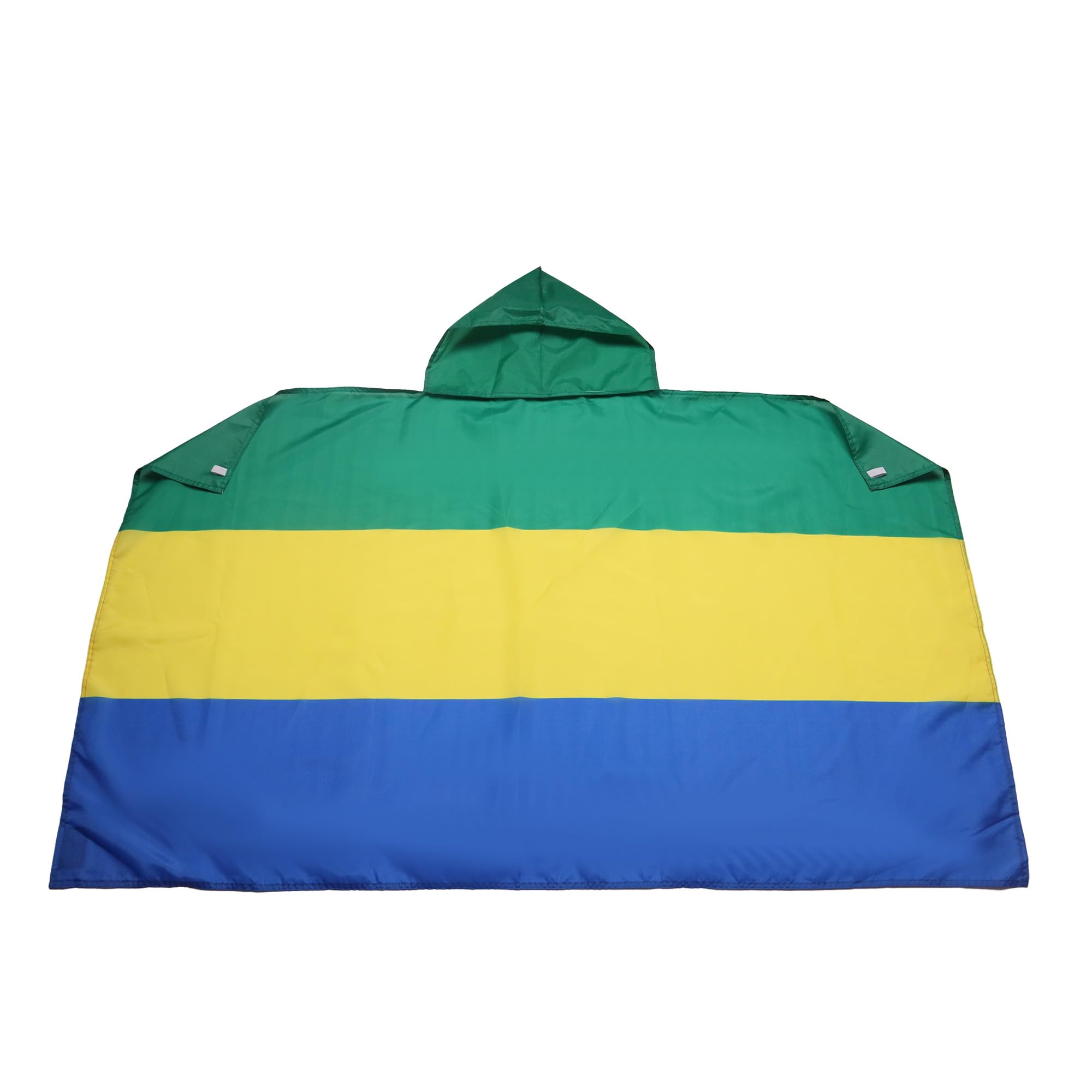 AZ FLAG - Gabon Body Flag - 3x5 Ft - Gabonese Cap Flag - 100% Polyester with Inegrated Sleeves and Hood - Vivid Colors - 3' x 5' Feet - 150x90 Cm