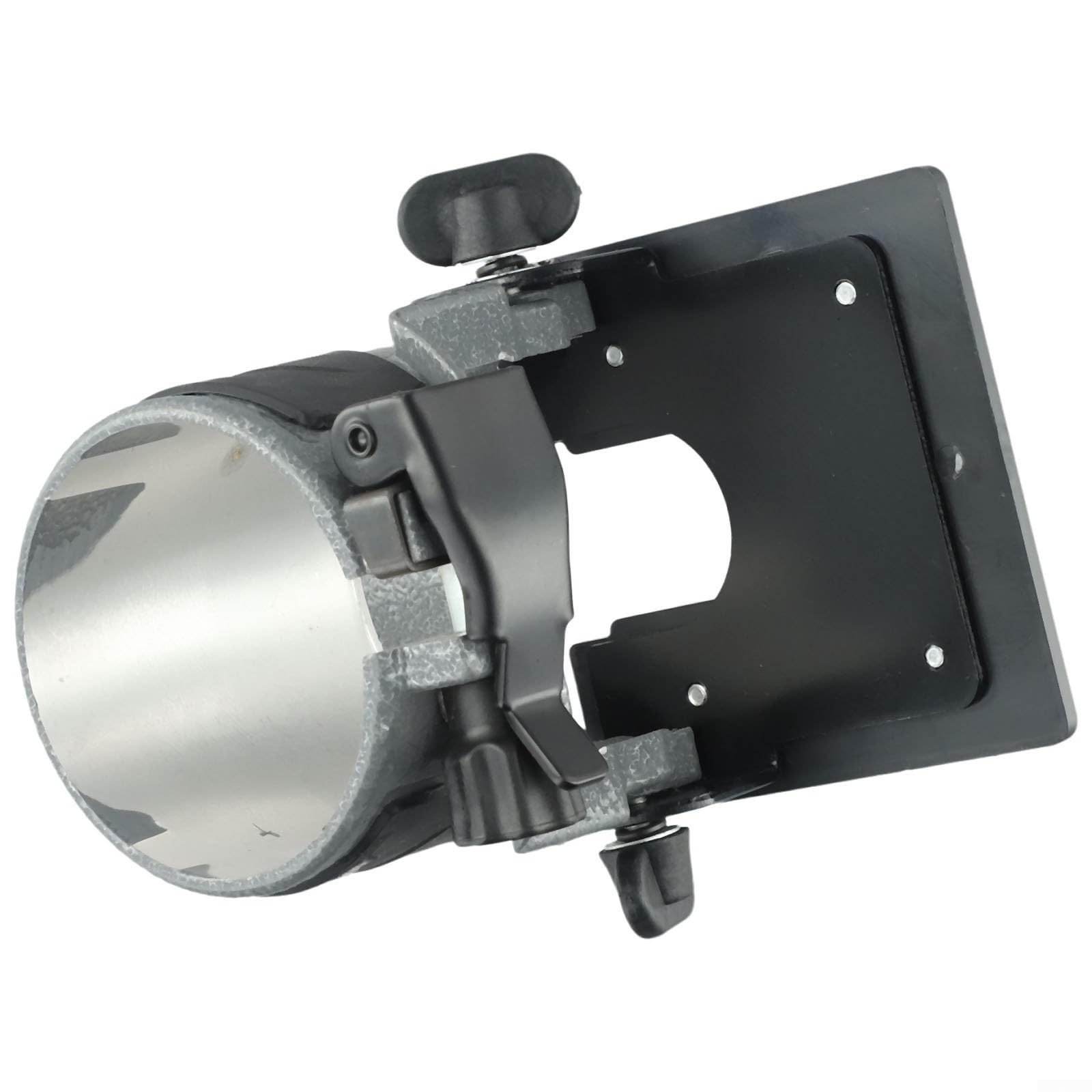 Base inclinable en aluminium réglable de -30 à 45 degrés pour couper les stratifiés et le travail du bois compatible avec l'outil électrique RT0700C DRT50 3709 370