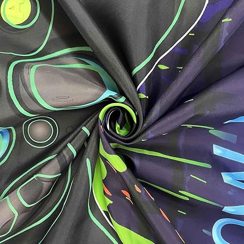 Miniatura 4 de Tapiz de juego para hombres tapiz de neón fresco para colgar en la pared para dormitorio de niños tapiz negro para decoración de habitación de