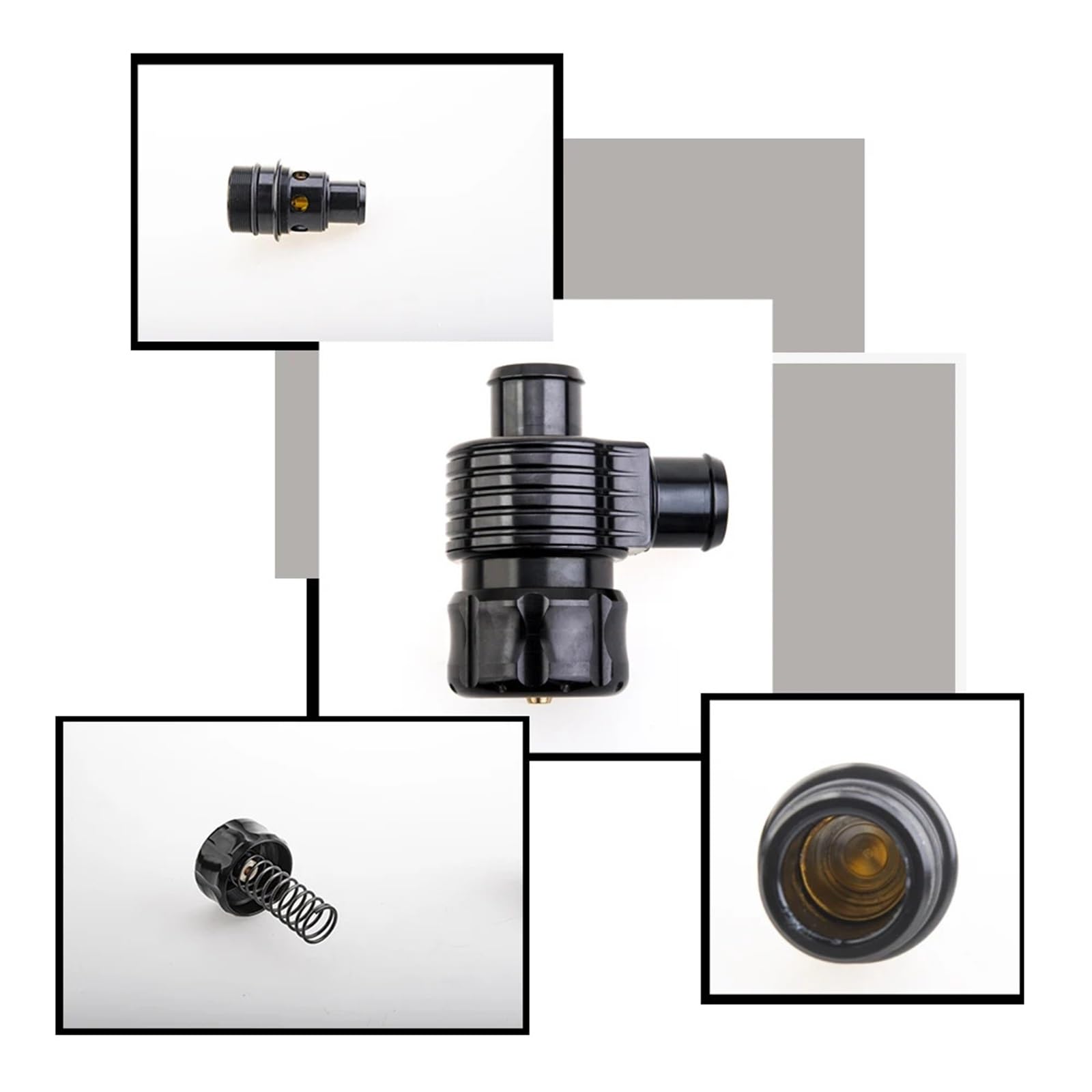 Universal 1,8 T Turbo Umsteller Dump 25mm Blow Off Ventil Aluminium Fit Für AUDI A3 S3 A4 A6 A8 S4 TT 1,8 20v TURBO Hydraulikventil‌ Sicherheitsventil‌