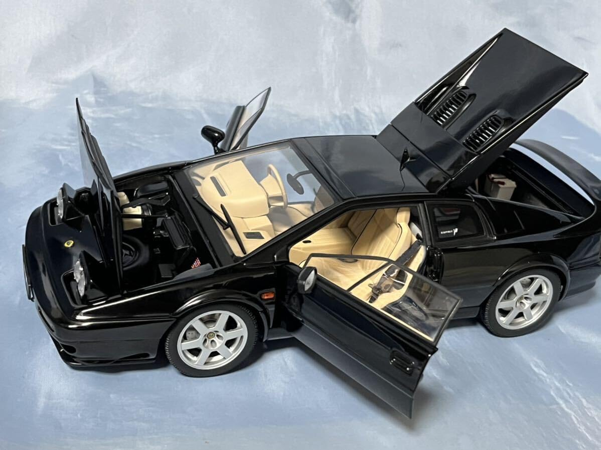 絶版未展示品 オートアート 1/18 ロータス エスプリ ターボ S2 ブラック 絶版未展示品 オートアート 1/18 ロータス エスプリ ターボ S2