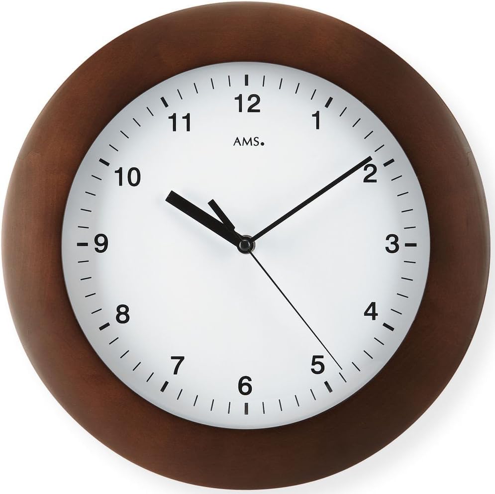 AMS UhrenfabrikClock, Silver, 31 x 5 x 232 cm