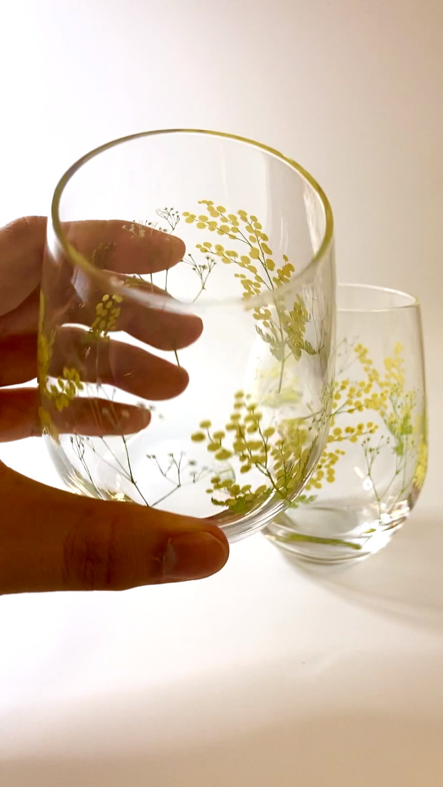 Amazon｜東洋佐々木ガラス タンブラーグラス 花文 hanafumi 約360ml 2