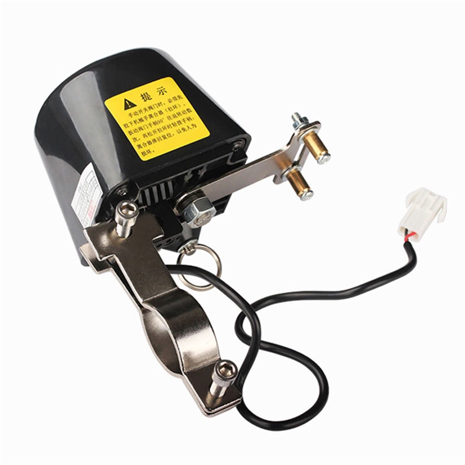 Vanne d'arrêt d'eau et gaz 12V automatique à commande électrique DN20