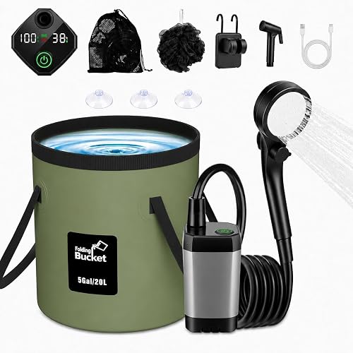 Camping Portable Rechargeable 6000 mAh Douche