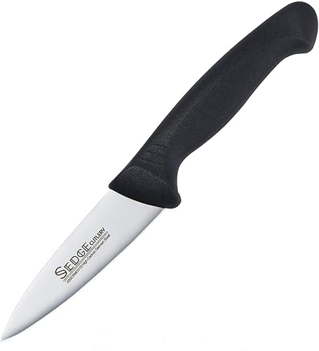 Sedge AUS-10 - Cuchillo de trinchar de acero al carbono para damasco japonés, con mango ergonómico G10 de la serie SD-H