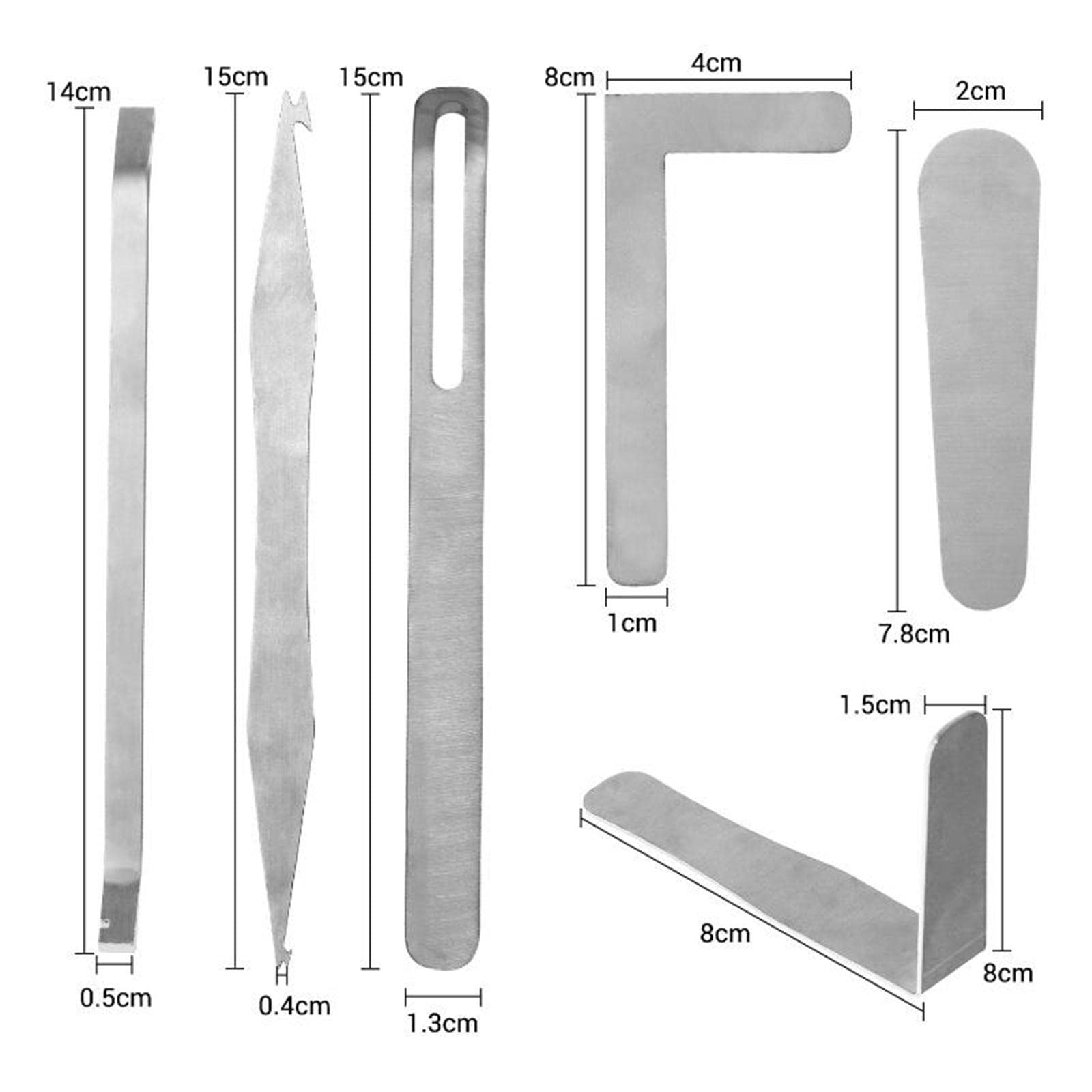 Strumenti Di Precisione Per Regolazione Sax | acciaio inox, per sostituzione pastiglie, ideale per hobbisti