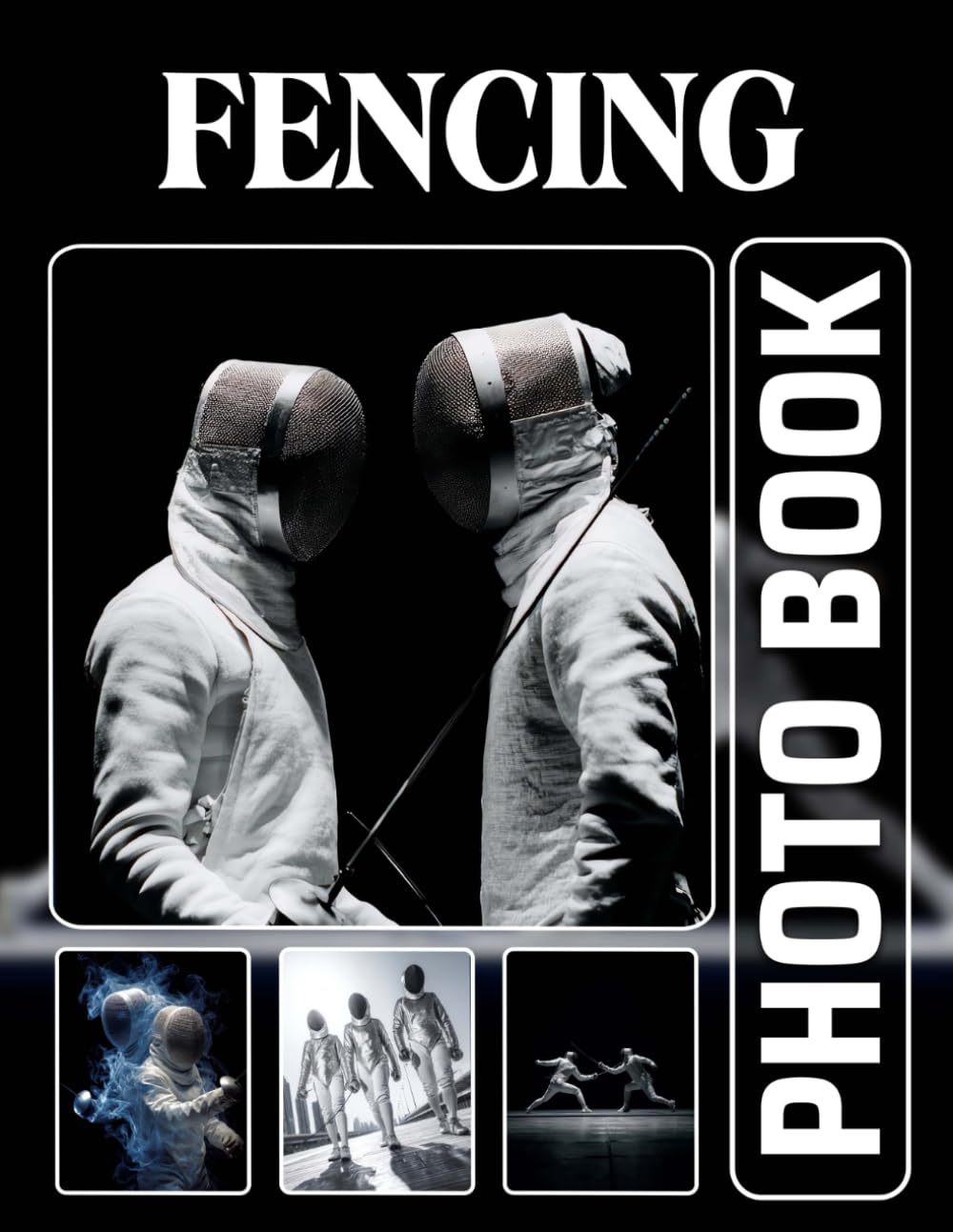 Fencing Photobook: The 40 Photos Of Sword Fighting Techniques And Competitive Fencing Matches For Relaxation
