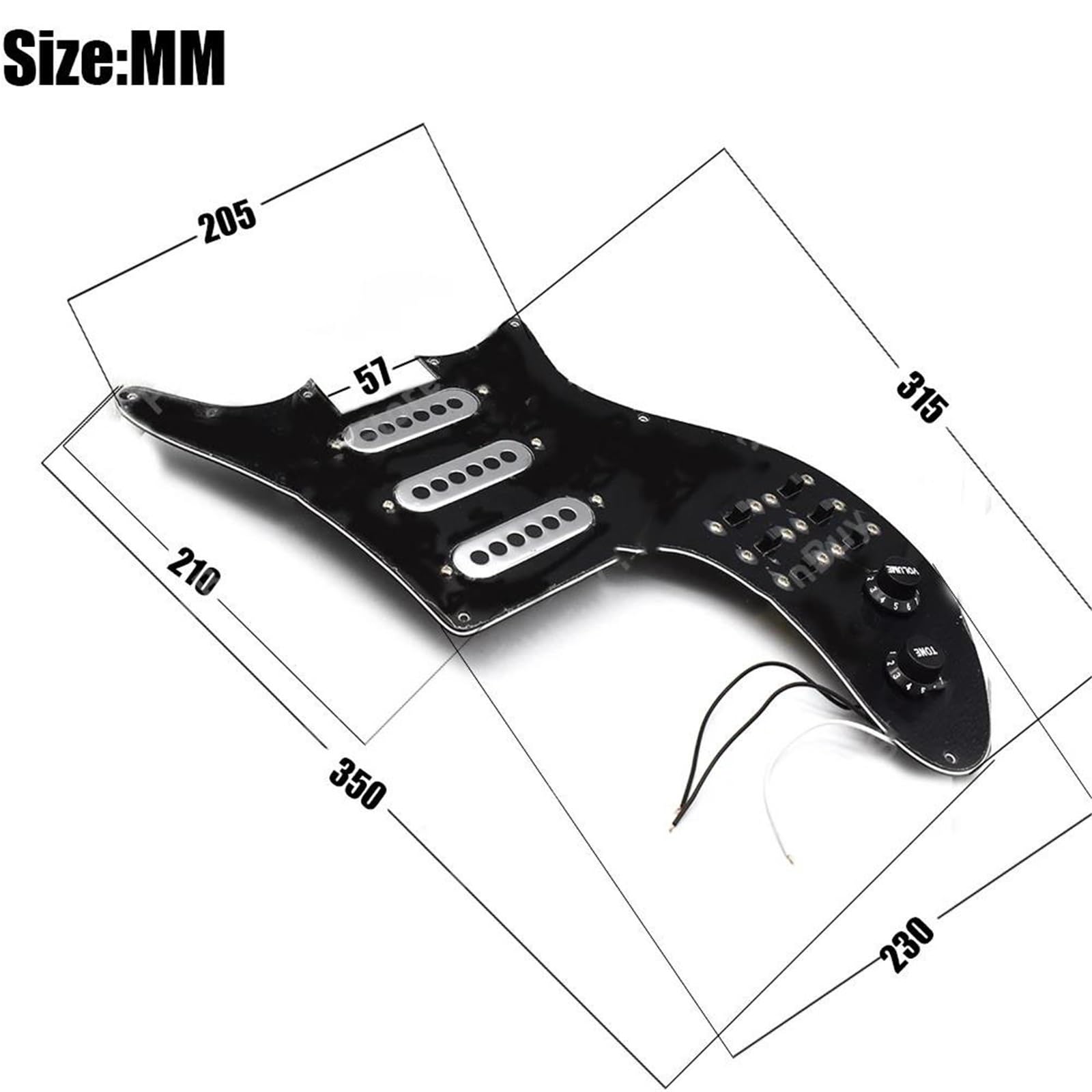 Pickguard Załadowany Do Gitary Przetworniki Do Gitary Elektrycznej Wstępnie Okablowane