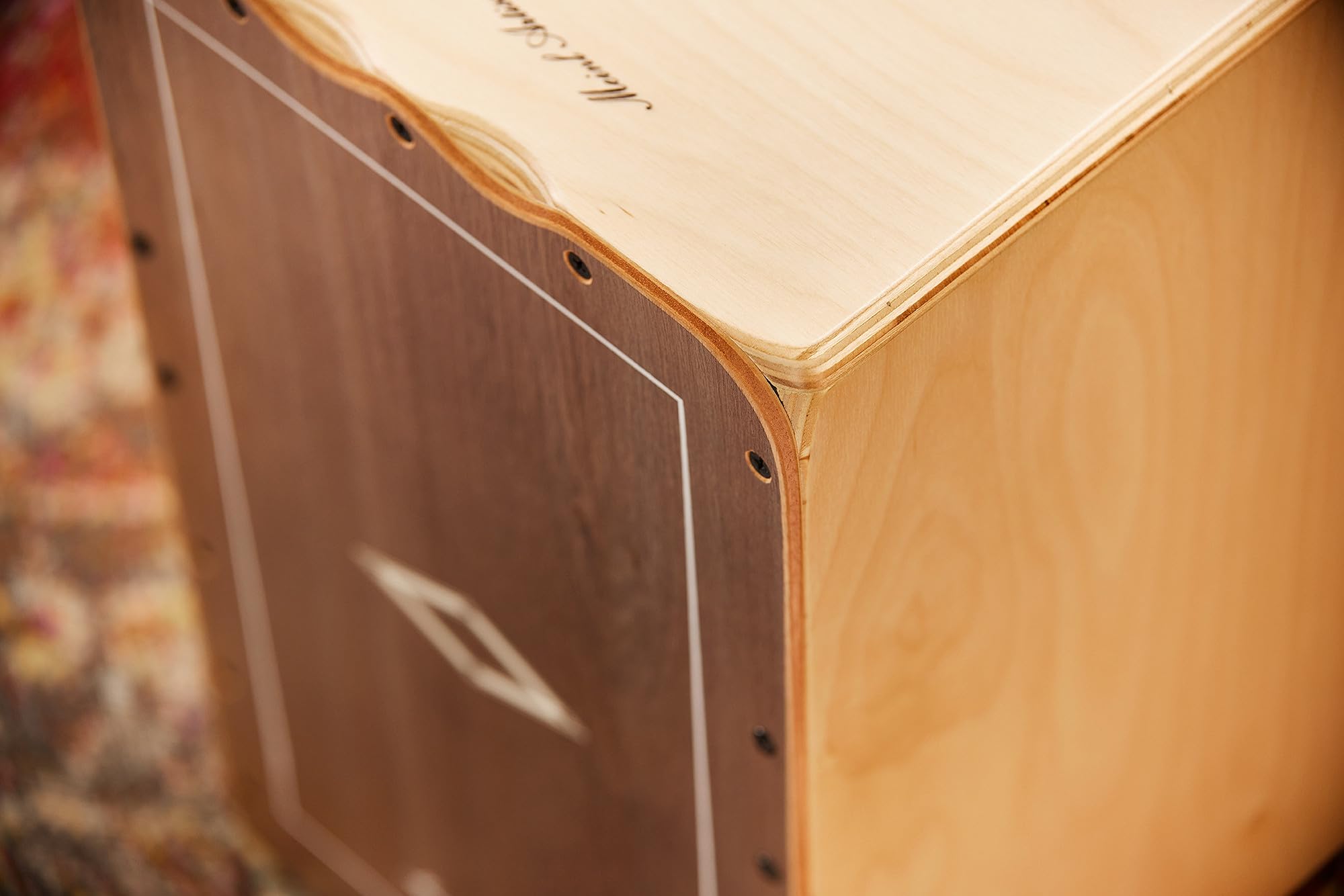 Meinl Percussion Artisan Cajon Instrument/Trommel für Erwachsene/Fortgeschrittene/Profis - Grey Eucalyptus Frontplatte / Korpus aus Baltischer Birke - Kein Cajon Bausatz - Tango Line (AETLGE)