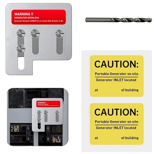 Generator Interlock Kit,Compatible with Square D QO or Homeline 150