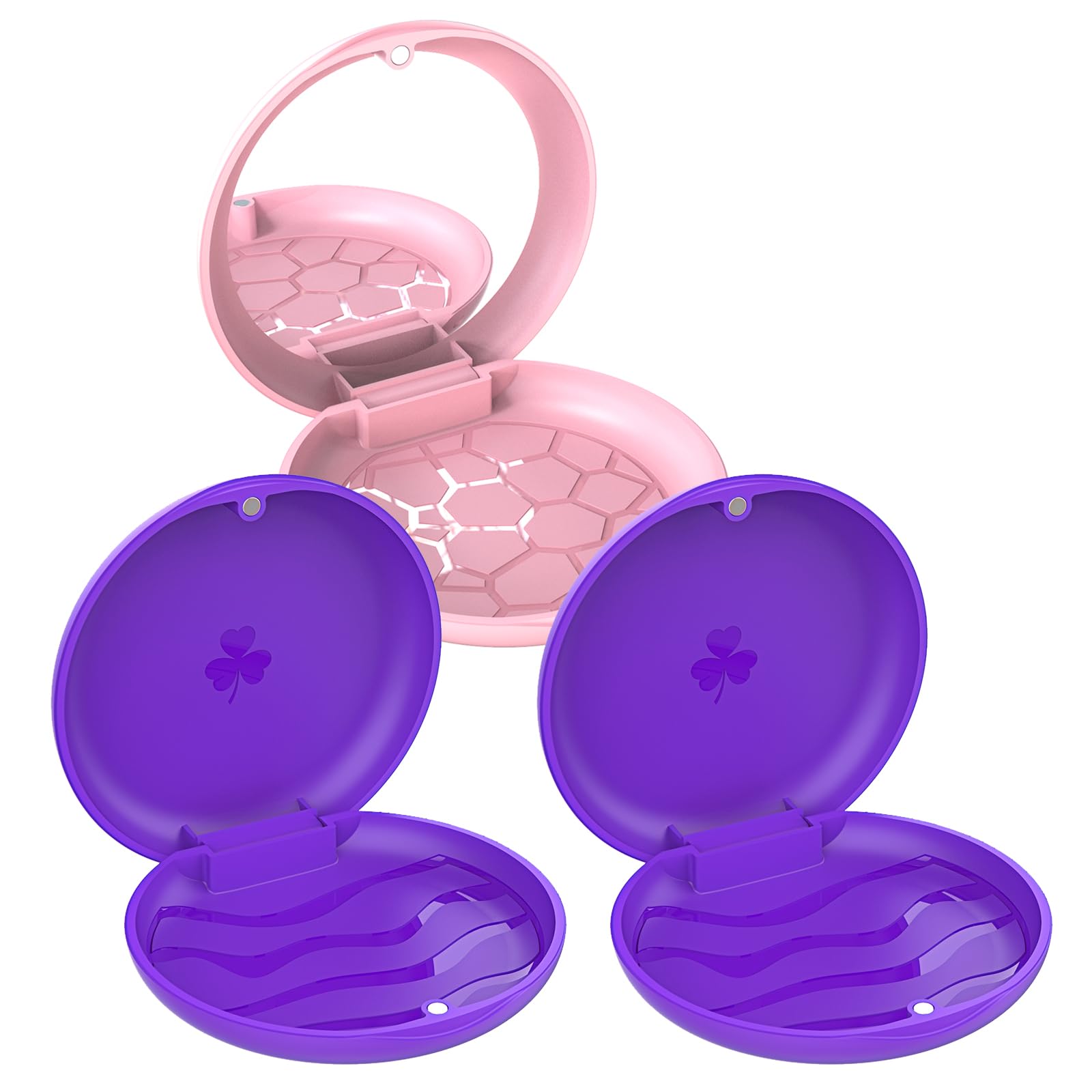 ARGOMAX Aligner Case, Retainer Case, Braces Box, 3 Piece Orthodontic Box