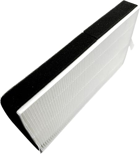 Miniatura 3 de Nispira Filtro de repuesto HEPA F1 C01 T02 para purificador de aire de habitación 3M Filtrete FAP-C01-F1, FAP-T02-F1, FAP-C01BA-G1, FAP-T02WA-G1,