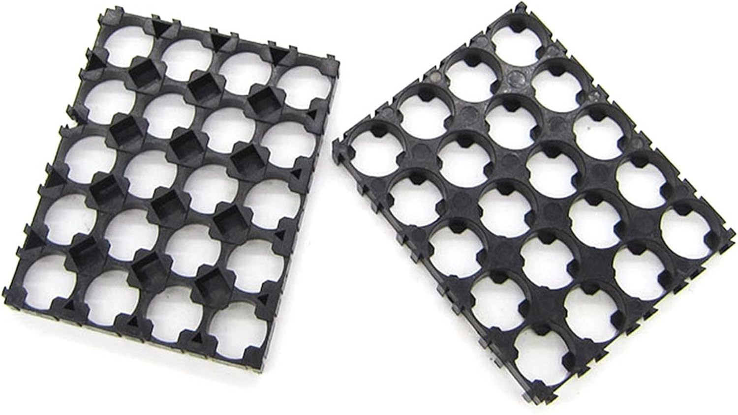 4x5 Cell 18650 Battery Spacer & Holder Bracket - Plastic Shell For Battery Pack Building