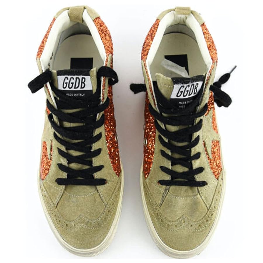 靴 Golden  Mid Star 38 Golden Goose Womens Mid Star Double Quarter Shearling