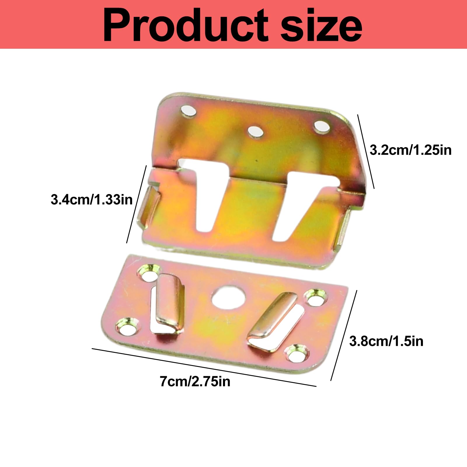 Multi-connector voor (man) vlaksteker - 8-pos. - 6,3 x 0,8mm - Zwart