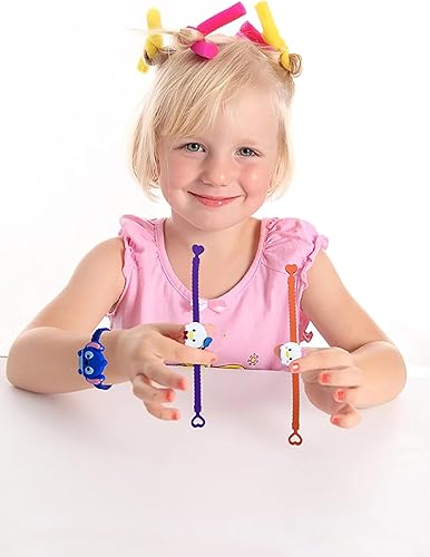 Miniatura 6 de 15 pulseras de goma de personajes de dibujos animados para suministros de fiesta de cumpleaños, recompensas de premios