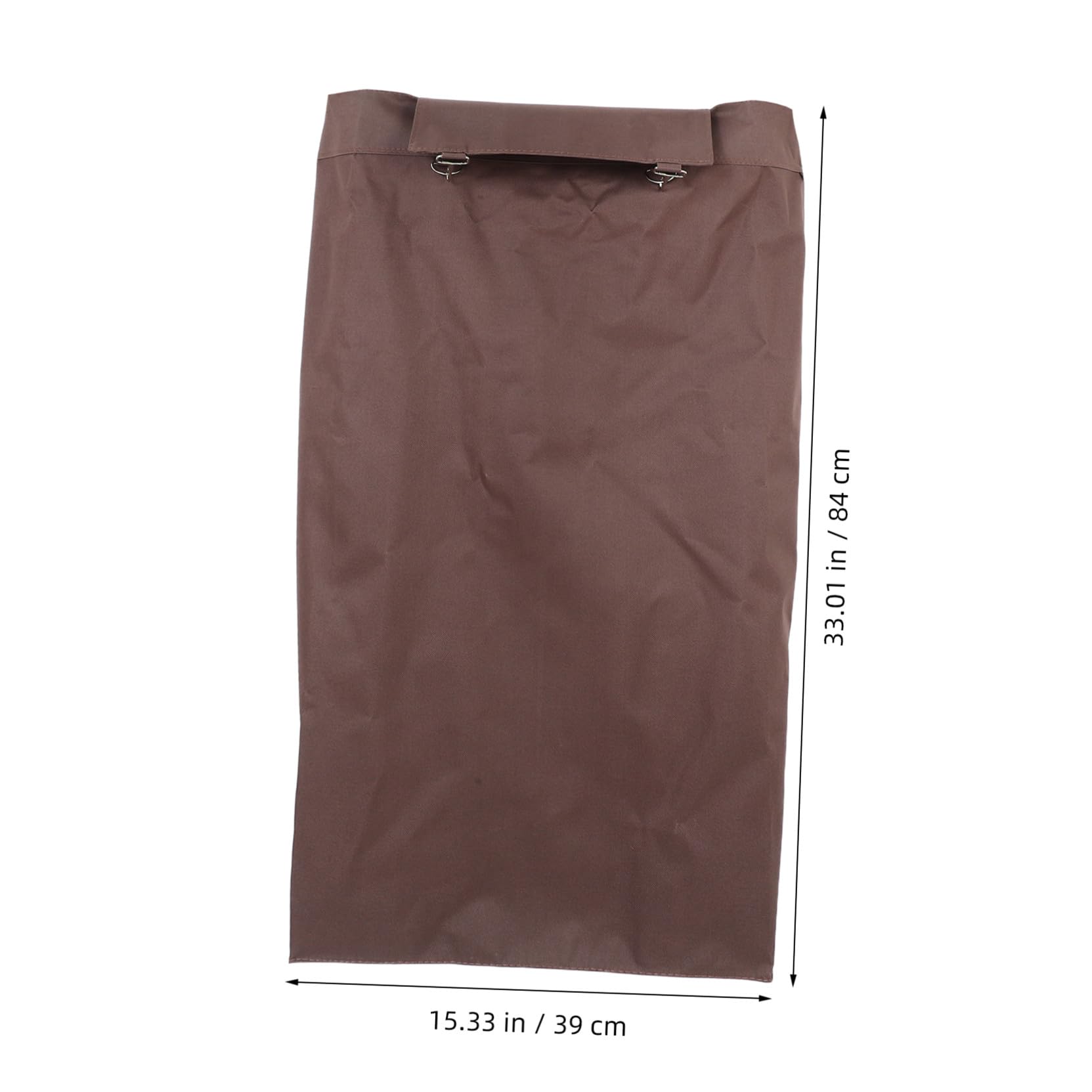 Sacco per Carrello Pulizie Oxford Marrone per Biancheria