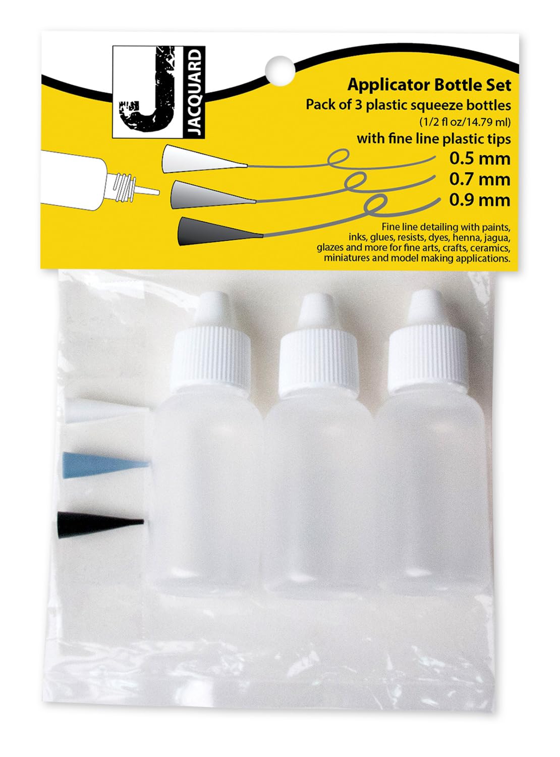Jacquard Products ACC4785 N/A Fine Line Applicators W/Plastic Tips-,-image-38