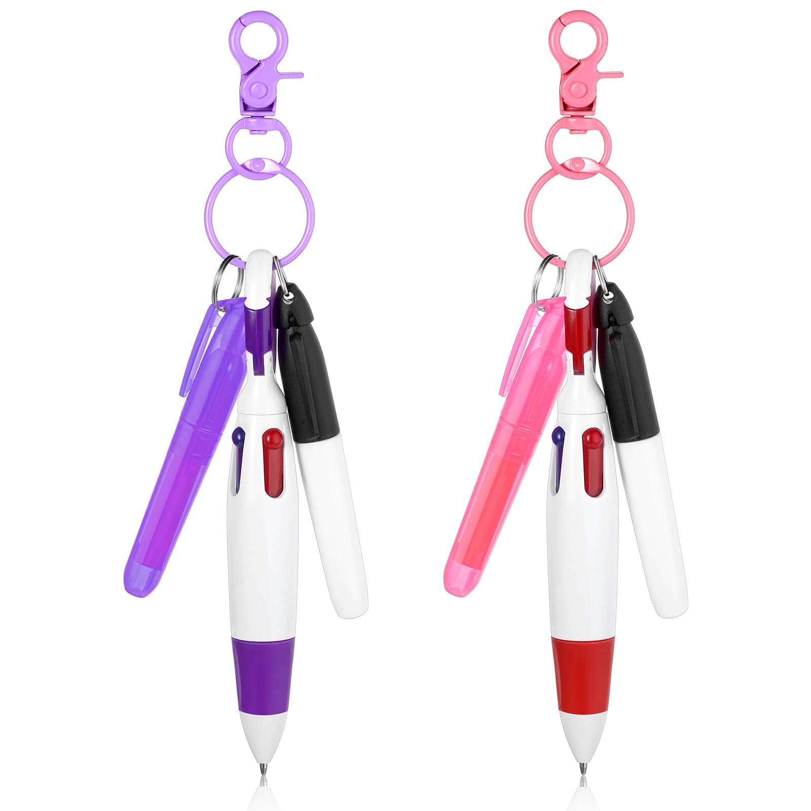 Amazon.co.jp: Sibba ミニナースペンセット 格納式ボールペン キー