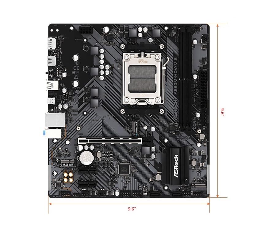 ASRock A620M-HDV/M.2+ マザーボード Amazon.com: ASRock A620M-HDV/M.2 Supports AMD Socket AM5