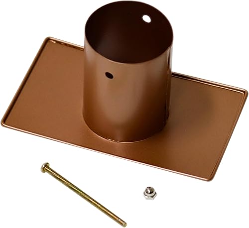 Miniatura 4 de Trademark Innovations Adaptador de canalón de cadena de lluvia para bajantes de cadena de lluvia