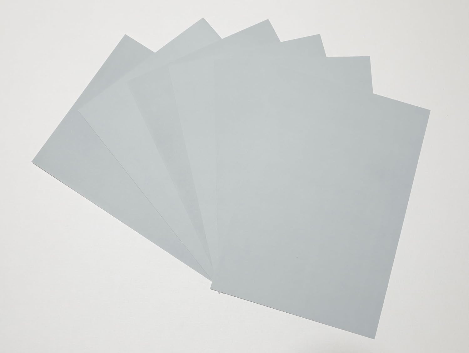 Oufin Youpin Pastelmat Glued Pad - Palette No. 1 - (21.2 x15.3 Inches) 54 x 39 cm - 350g - 12 Sheets - White, Sky Blue, Sky Green, Grey, Straw Yellow, Flesh Tone
