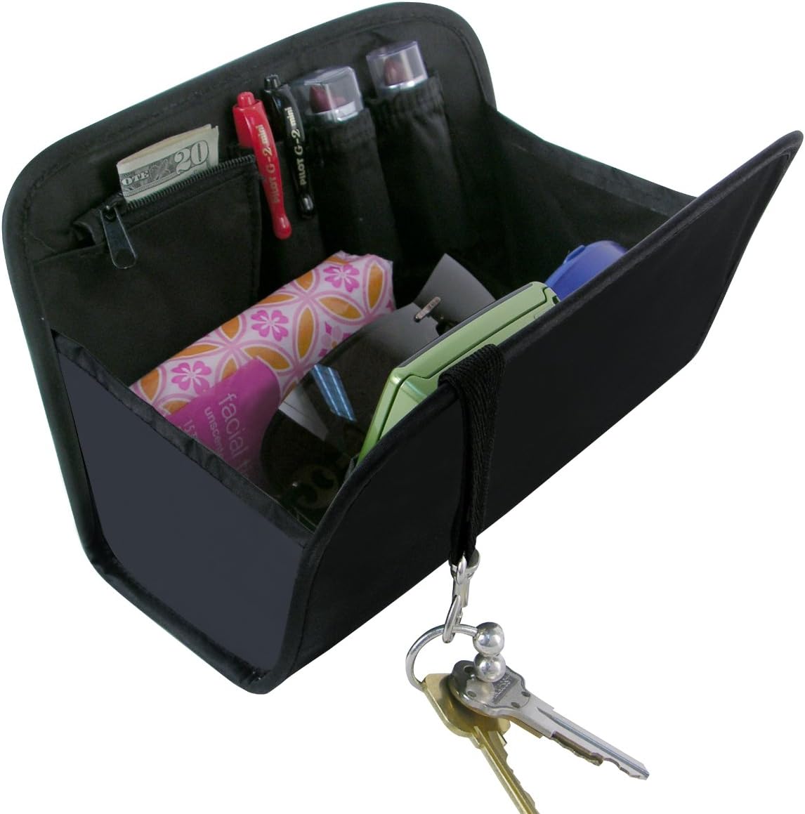 Lady Elegance JB5648 Purse Organizer, Black
