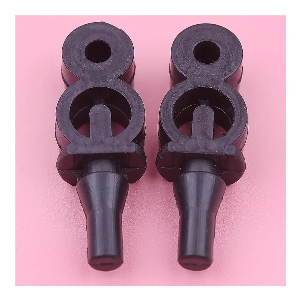 Amortiguador de carburador de motosierra para modelos 340 345 350 353 455 460 pack de 2 unidades
