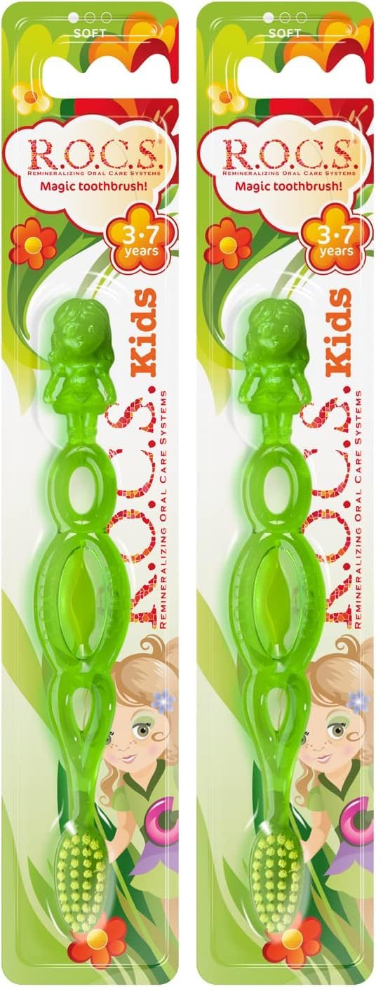 R.O.C.S. Kids 3-7 Yaş Diş Fırçası asorti (1 Adet) (2 paketi)