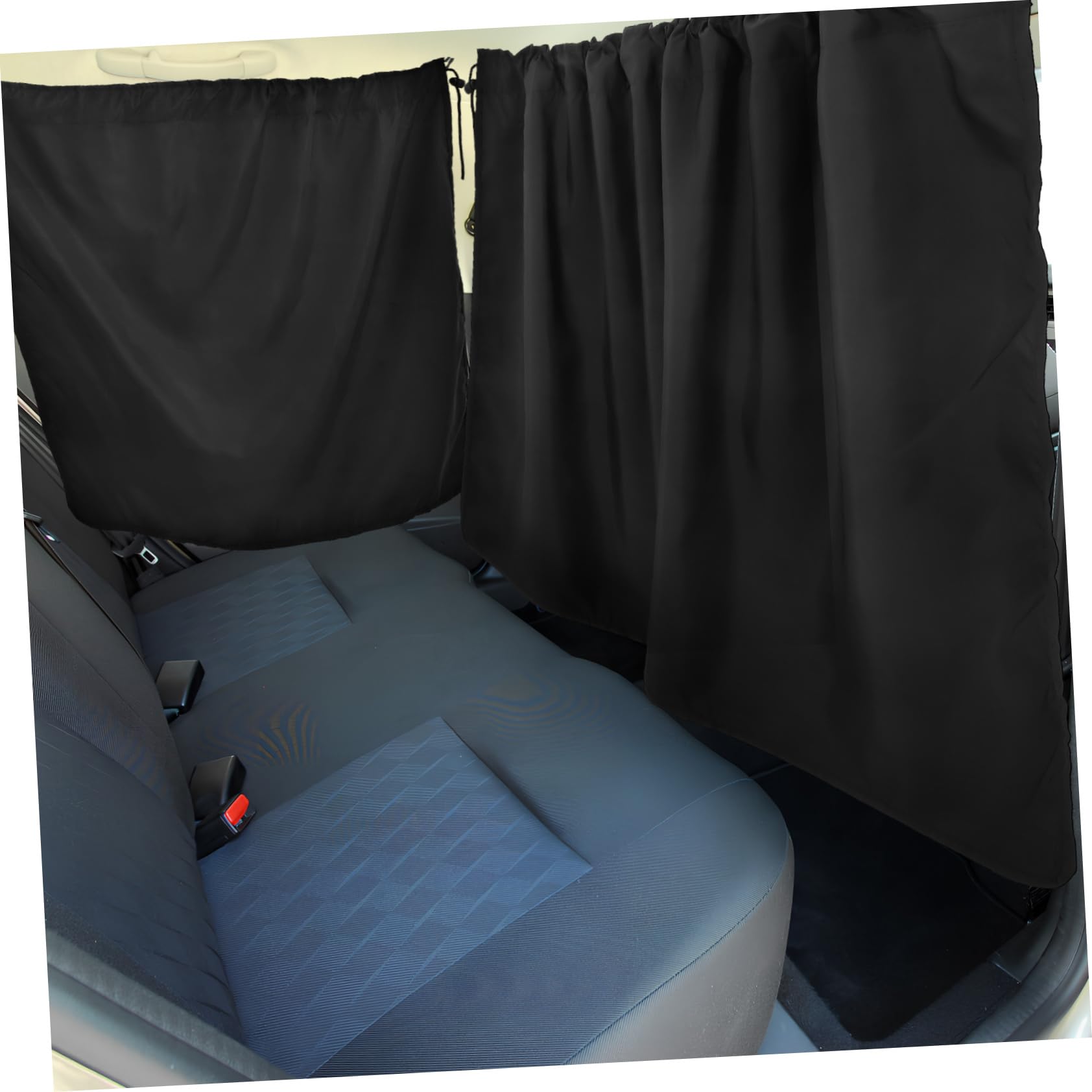 iplusmile 1juego Cortinas De Privacidad para Coche Cortinas Divisorias para Asientos Traseros Pantallas Solares para Ventanas De Automóvil Instalación Rápida y Material De Resistente