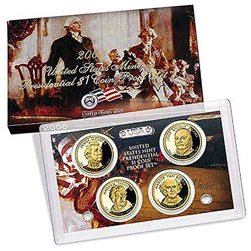 2008 S Presidential 4 Coin Proof Set with Box and CoA Proof Thumbnail